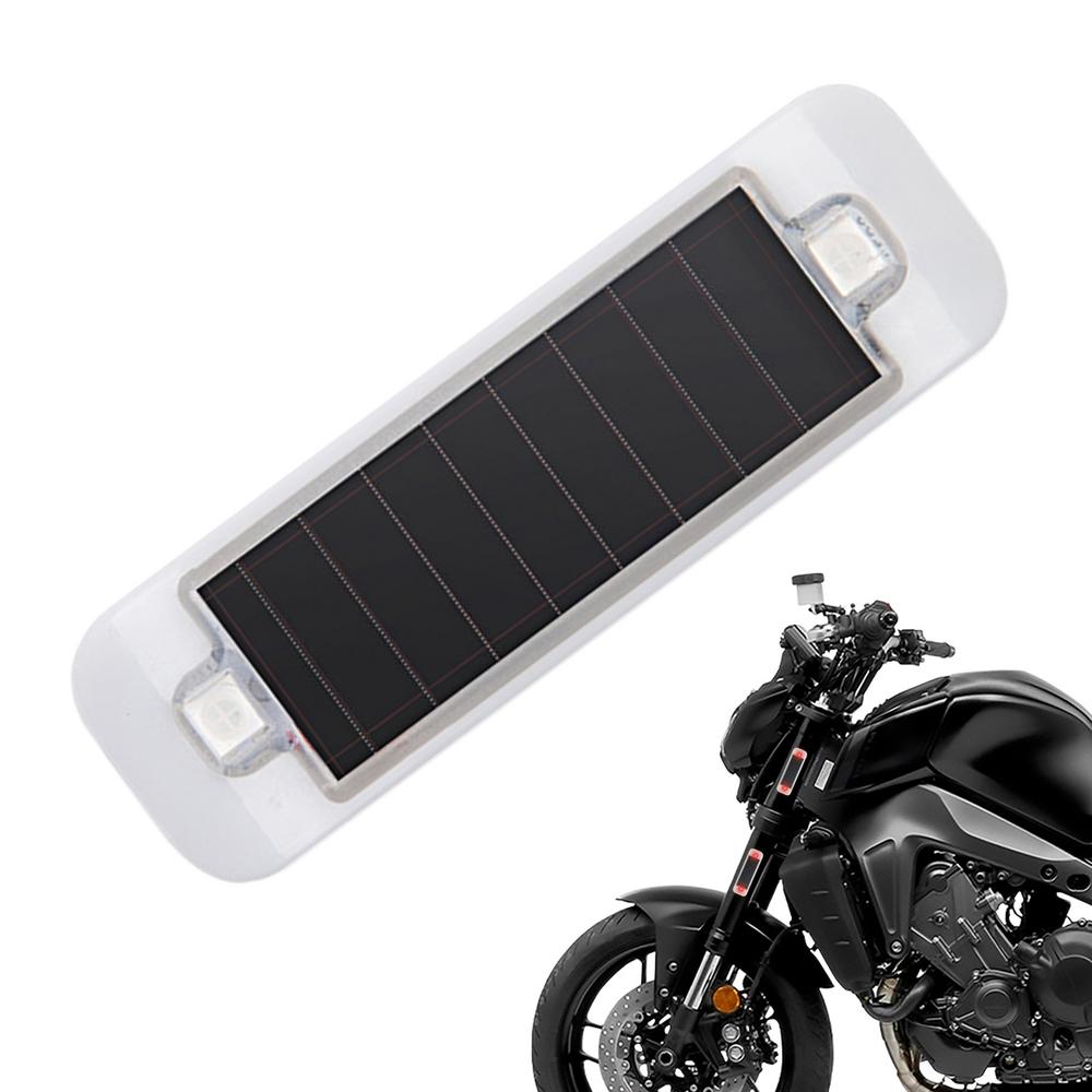 Задние фонари для велосипедов Датчик вибрации Солнечный свет для транспортных средств Водонепроницаемые самоклеящиеся велосипедные фонари для транспортных средств и мотоциклов