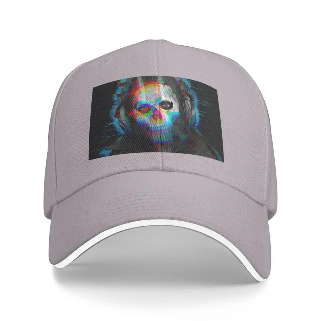 ghost glitch Baseball Cap Rugby sailor cap for men Hat Man Luxury Kids Womens Mens