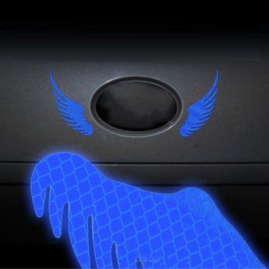 Наклейка на кузов автомобиля, практичная, высокая яркость, яркий цвет, крыло ангела, авто наклейка, автомобильные аксессуары