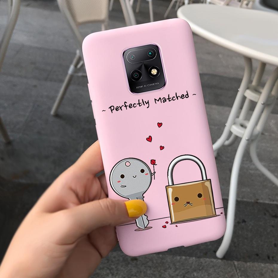 For Xiaomi Redmi 10X 5G 4G Case Cover Redmi 10X Pro Phone Cases Silicone Cute TPU Bumper For Xiaomi Redmi10X 10 X Pro Fundas