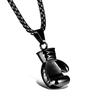 Boxing Gloves Personalized Pendant Necklace, Domineering Men'S Boxing Gloves Fitness Sports Stainless Steel