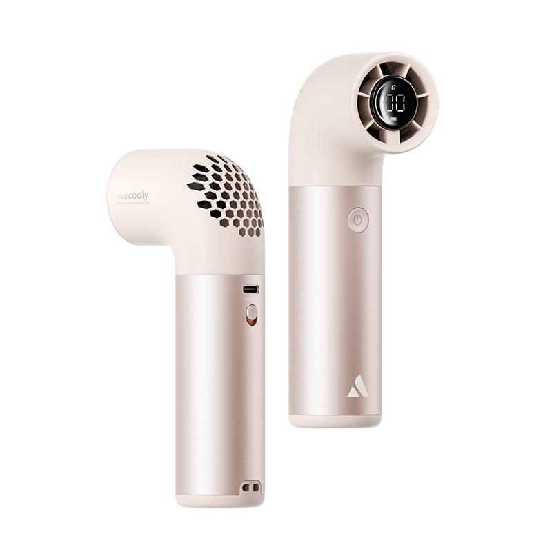 Aecooly Ai Kuli Handheld Mini Fan: Silent Cooling Device with Wind Gathering Technology
