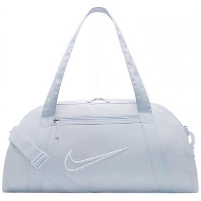 Nike Тканевая дорожная сумка, спортивная сумка, большая, унисекс, футбольная, серая/белая, повседневная, DR6243-085