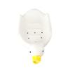 Waterproof Soap Dish Ceramic Duck Shape Soap Rack Multi-Purpose   Kitchen