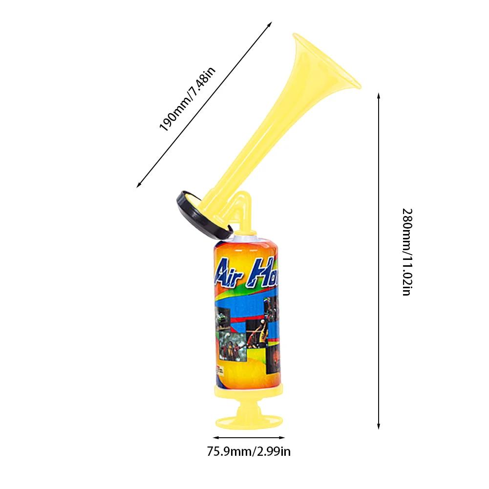 Handheld Air Horn Soccer Game Horn Loud Voice Cheering Horn Outdoor Security Emergency Horns for Sports Events Boating Proof