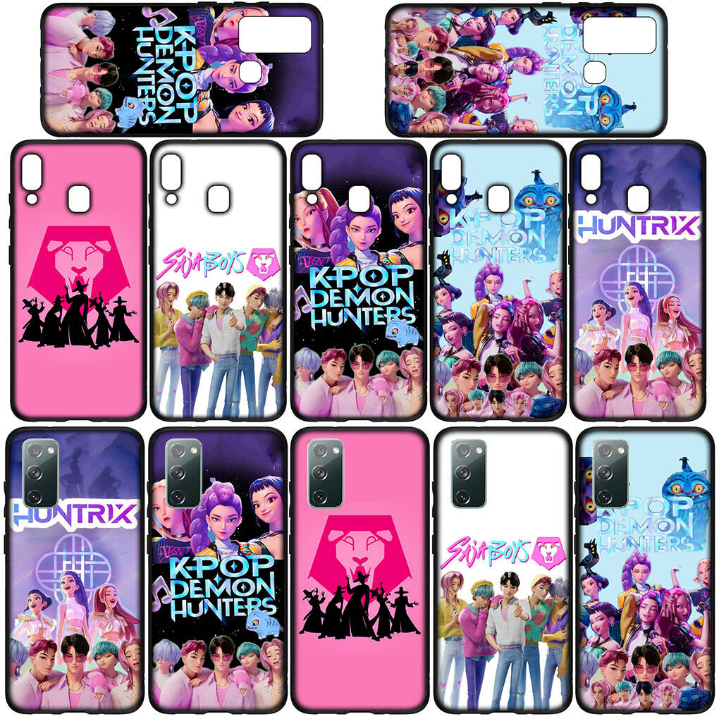 Phone Case for iPhone 17 16 15 Plus X Huawei P30 P20 Lite Redmi Note 14 12 11 13 Pro Max OPPO A60 A80 A40 A18 KPop Saja Demons Jinu Hunters Boys Cover