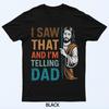 Retro I'm Telling Dad Christian Father's Day Jesus Meme T-Shirt