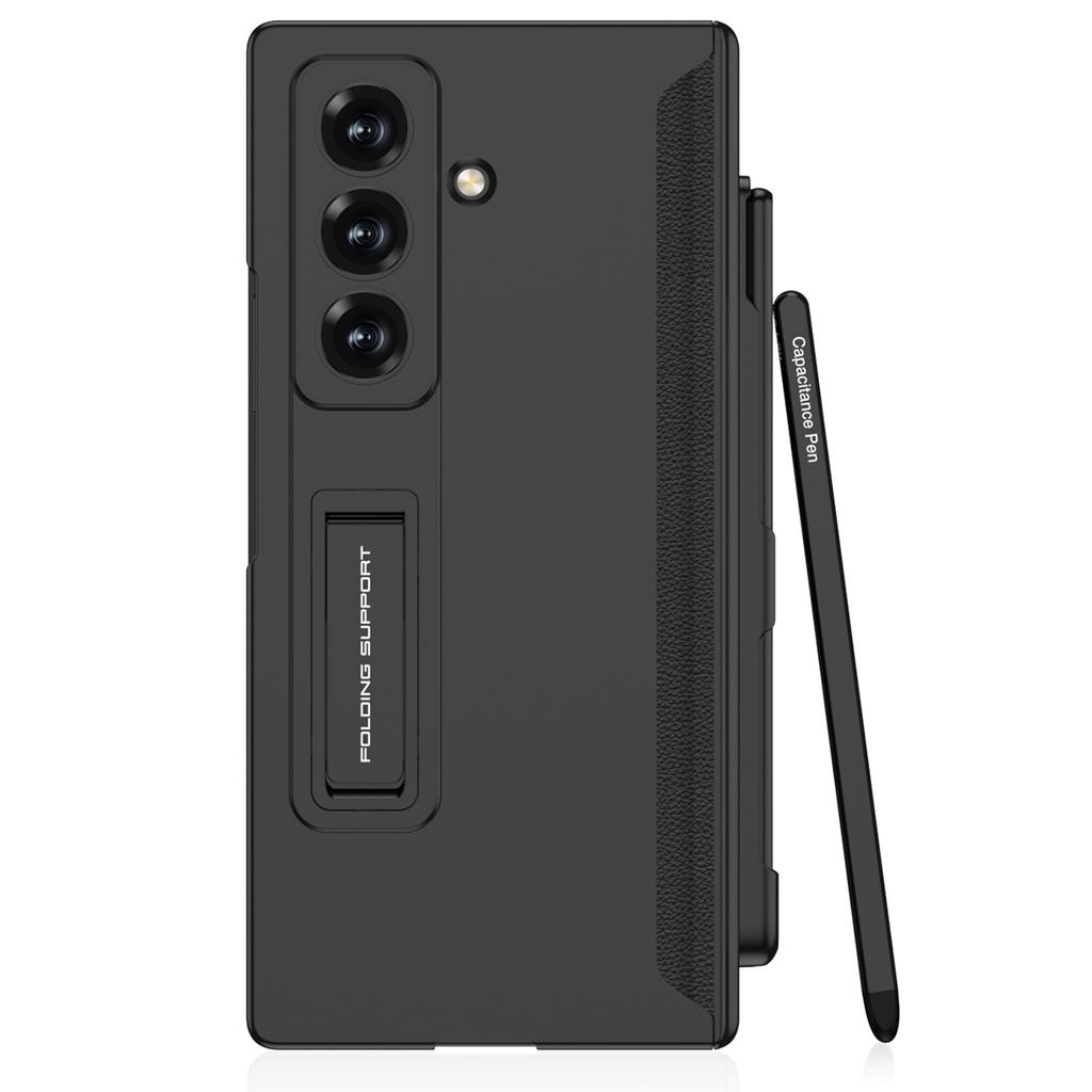 Чехол для мобильного телефона Samsung Fold7 Магнитный складной Полная защита Слот для ручки Подставка Zfold7 Чехол Пленка Защитный рукав