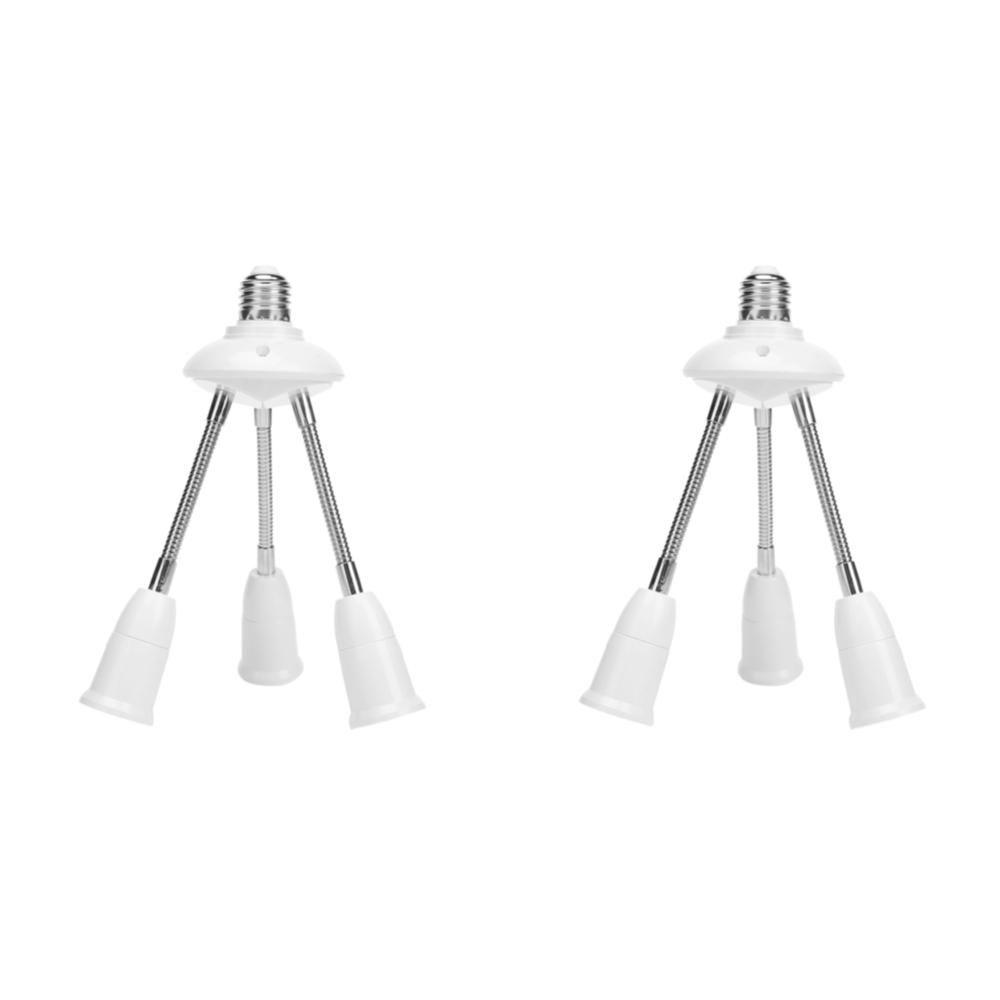 Универсальный цоколь E27 85-285 В, регулируемая трубка, светодиодная лампа, удлинитель, патрон для лампы, адаптер для головки 2/3/4/5, переходник