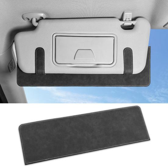 Пристегивающийся удлинитель солнцезащитного козырька для водителя и пассажира, переднее сиденье, антибликовый козырек, блокирующий УФ-лучи, удлинитель солнцезащитного козырька, универсальные автомобильные аксессуары