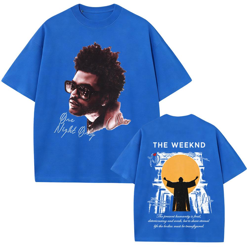 Футболка унисекс The Weeknd XO Tour 2026 Женская Хип-хоп Мода Поп-музыка Короткий рукав Унисекс Повседневная Винтажная Уличная одежда