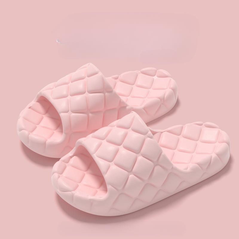 Летние модные женские тапочки для ванной с противоскользящим покрытием
