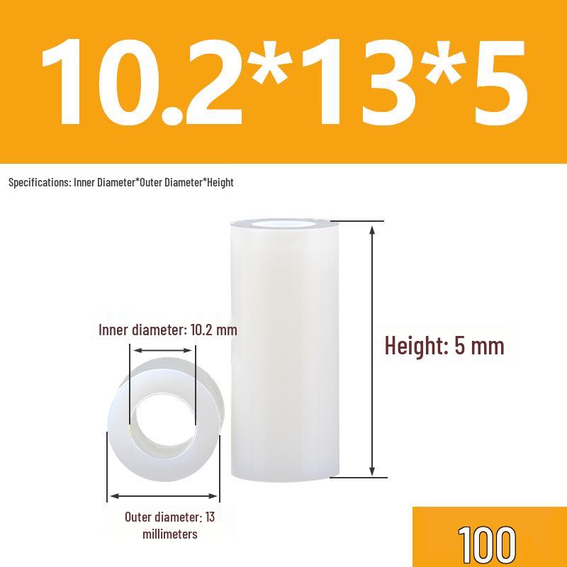 Plastic Insulating Spacer Sleeves M5-M12