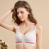 Large-sized Bras for Women Full-cup Bras Adjustable Bras Mesh Breathable Bras Push Up Bra