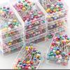Colorful Pearlescent Head Pins for DIY Crafts and Sewing