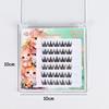 Anime Cosplay 3D False Eyelashes With Jelly Glue Strips Segmented False Eyelashes  Men