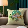 Милая наволочка D-Digimon Adventure, короткий плюш с принтом, наволочки для квадратных декоративных подушек, диван, домашний декор