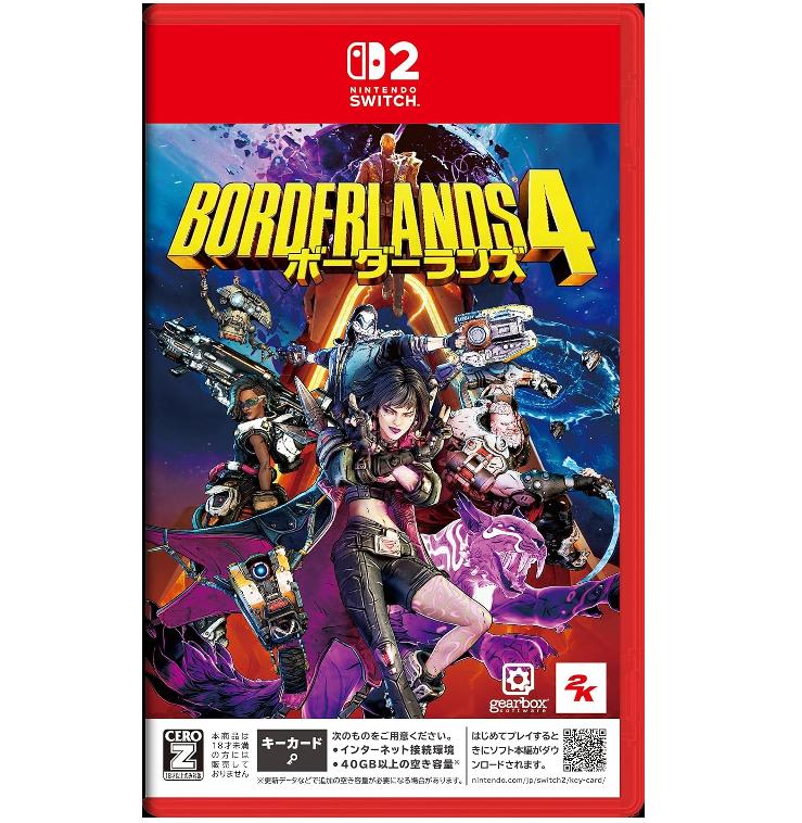NINTENDO SWITCH2 BORDERLANDS 4 Japan NEW
