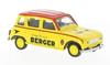 Renault Cycliste Berger модель Ready Norev 64 4, желтый/красный, (F), 1964 год?, машина, - сделана, 1?
