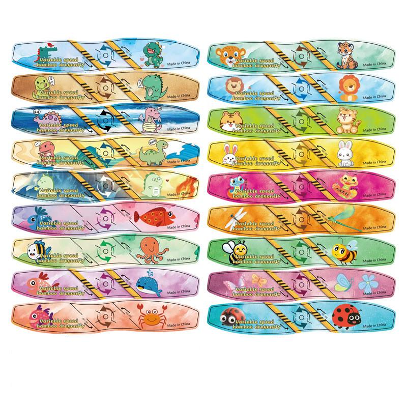 Динозавр Насекомое Кролик Узор Бамбуковый Стрекоза ПВХ Игрушка С Регулируемым Полетом