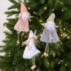 Christmas Tree Pendant Angel Doll Decorative Ornament Festive Home Decor Divine Charm Christmas Tree Hanging Element
