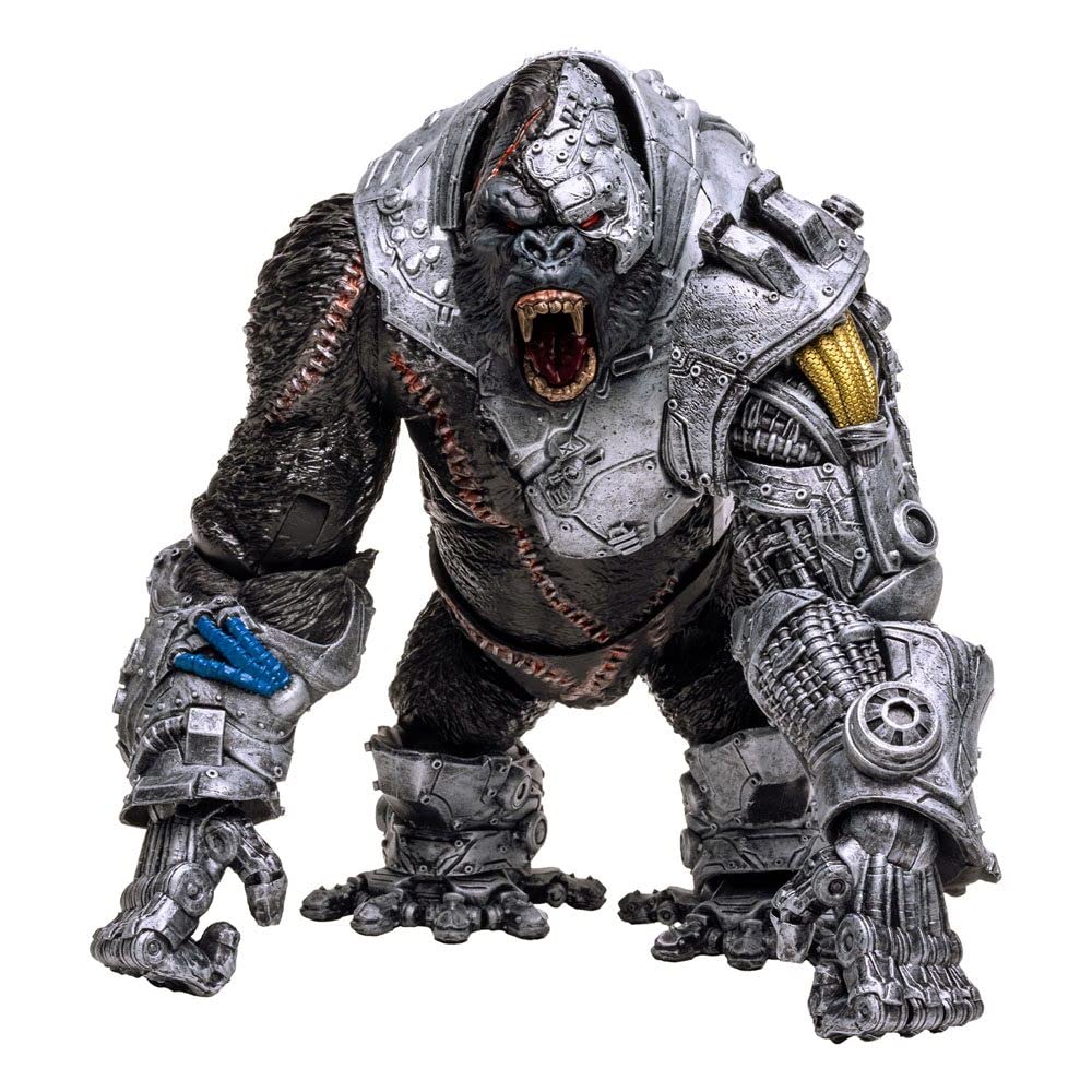 Spawn Saigor Mega Action Figure with base.