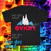 New Evian Bottled Water Logo Men's T-shirt Funny Size S To 5XL