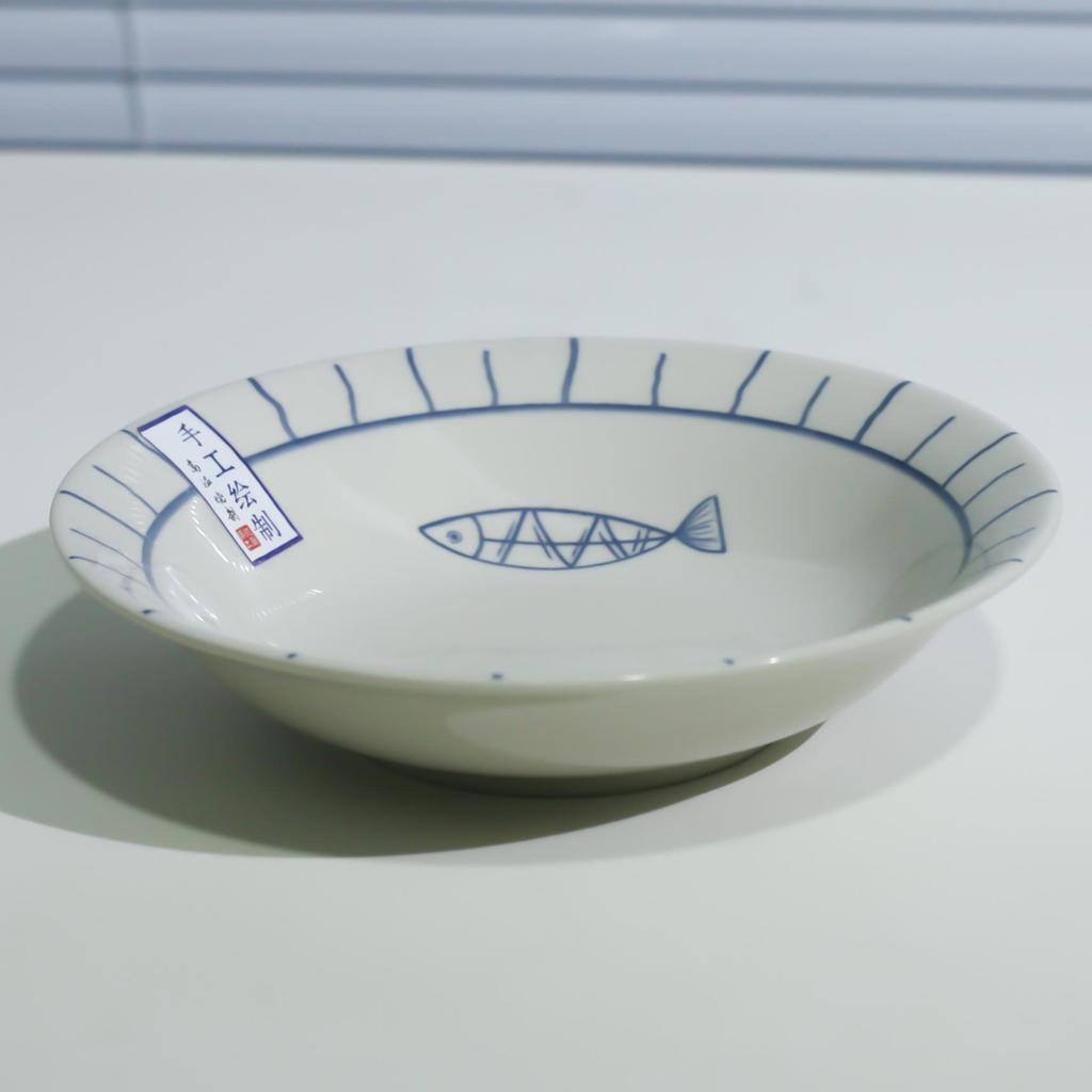 Japanese Ceramic Dinnerware Set: Includes Round & Square Plates, Fish & Steaming Plates, Side Dish Plates, and Bowls.