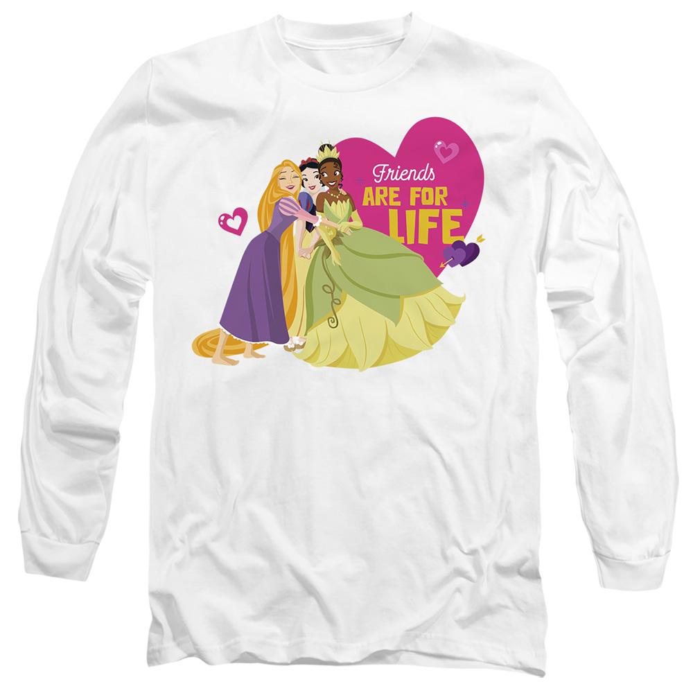 Disney Princess Unisex Adult Friends Are For Life Valentine`s Day T-Shirt
