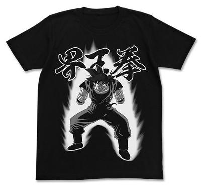 COSPA Dragon Ball Z Футболка Goku Kaioken ЧЕРНАЯ размер XL