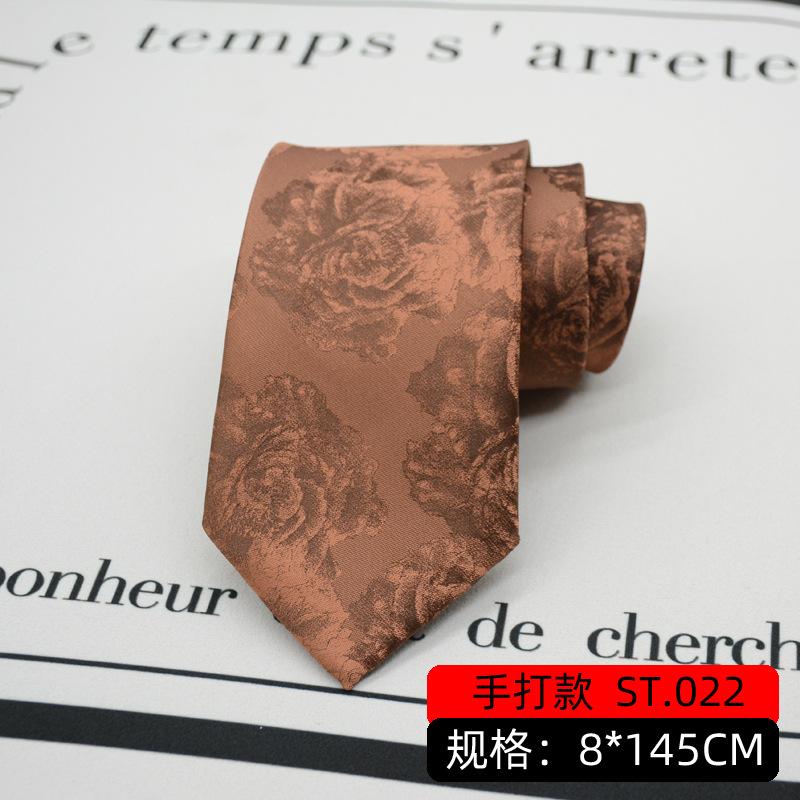 Галстук мужской деловой джентльменский ретро-узор британский стиль 8 см ручная работа профессиональная одежда