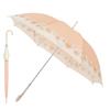ACCESSOIRES Moonbat Umbrella Durable Floral Pattern Chrysanthemum Long Umbrella 10978 Peach PAUL&JOE Women's