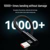 Сверхбыстрый зарядный кабель 120 Вт для Huawei, Honor, Vivo, Oppo, Android, Apple - Совместим с Type-C