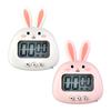 Цифровой кухонный таймер Cute Bunny Magnetic Precise Easy Clear Alarm Cooking Timer для семьи