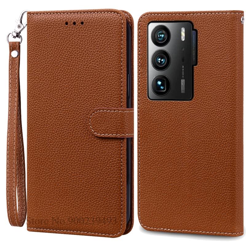 Для ZTE Axon 40 Ultra Чехол-кошелек Флип Кожаный Чехол Для ZTE Axon 40 Ultra Чехол Силиконовый Чехол-Книга Coque Fundas