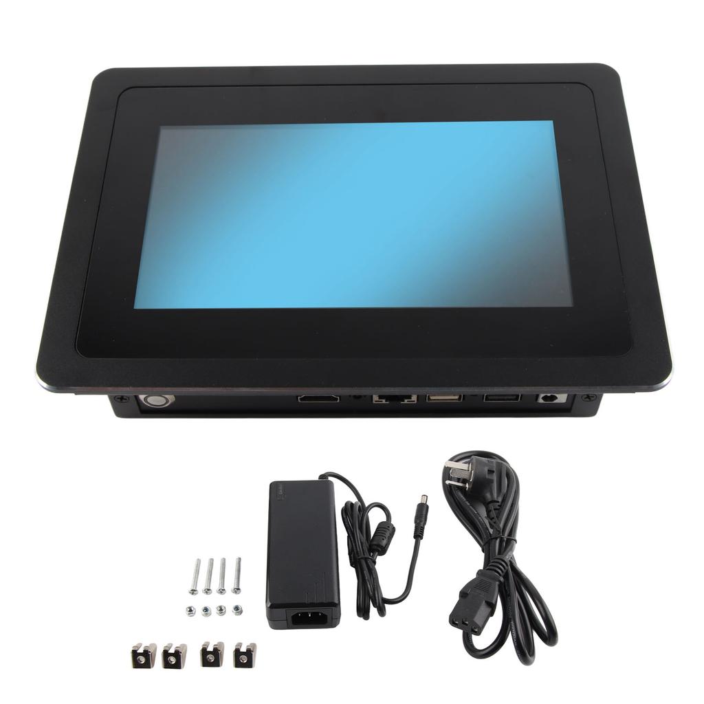 Промышленный панельный компьютер IP65 полностью водонепроницаемый все в одном панельном ПК 1G RAM 16G SSD для автоматизации