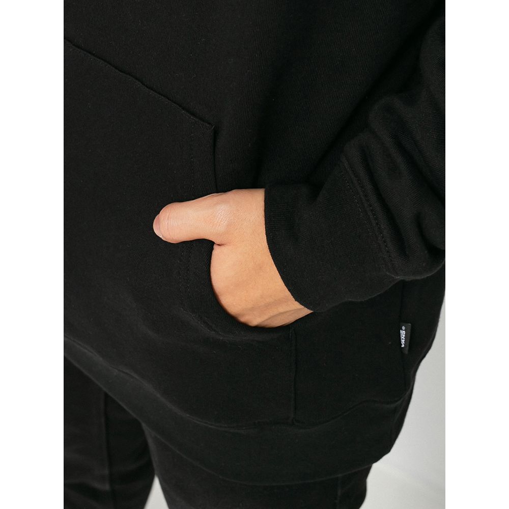 Vans Character Pattern Printed Fleece Hoodie Men Hoodies Black VN0A4RZIZPL