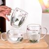 200/350ml Double Walled Glass Cofee Cups Christmas Gifts Household Heat Resistant Tea Juice Milk Beer Wine Whiskey Mug Drinking