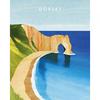 Henry Rivers Dorset Durdle Door Canvas Print
