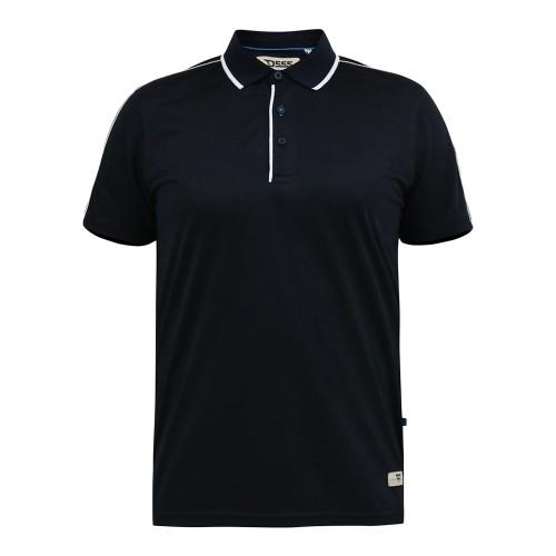 Duke Mens D555 Sussex Tipped Jersey Contrast Piping Kingsize Polo Shirt