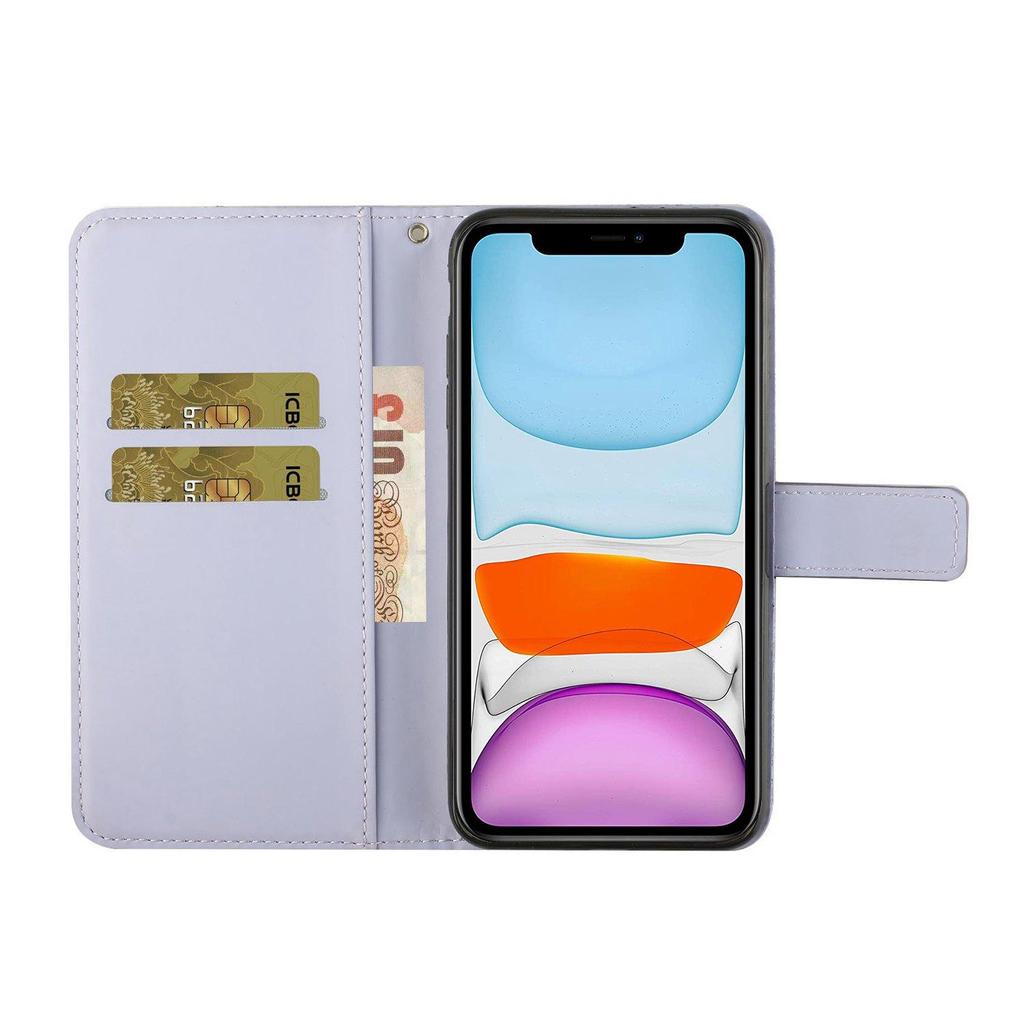 Card Holder Flip Wallet Case For iPhone 13 12 11 XR XS 8 7 Samsung S22 S21 Note 20 A52 A32 A21S A02S Redmi Note 10 10 Pro OPPO Huawei Case