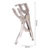 U-Type Welding Pliers Pipe Counterpart Forceps Clamp Tool Locking Plier