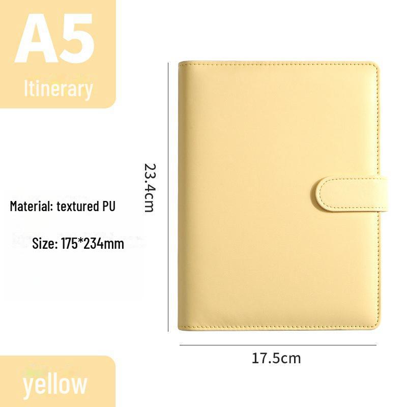 Красочные отрывные квадратные страницы для блокнота из ПВХ на английском языке на 2025 год