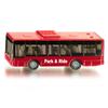 Shiku City Bus SK1021, Black + Red, 1 Korean Toy