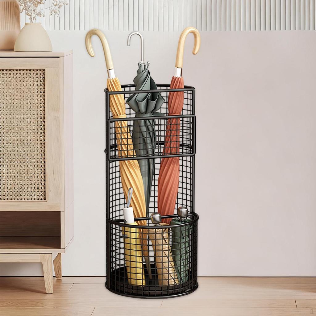 Подставка для зонтов Прочность Железо Практичный Премиум Держатель Стойка Организатор для зонтов для дома