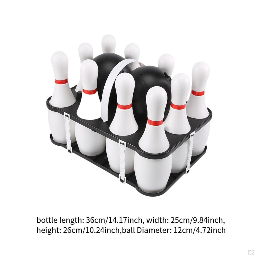 Детский набор для боулинга, для игры в помещении и на открытом воздухе, образовательный с кеглями и шарами, спортивный боулинг