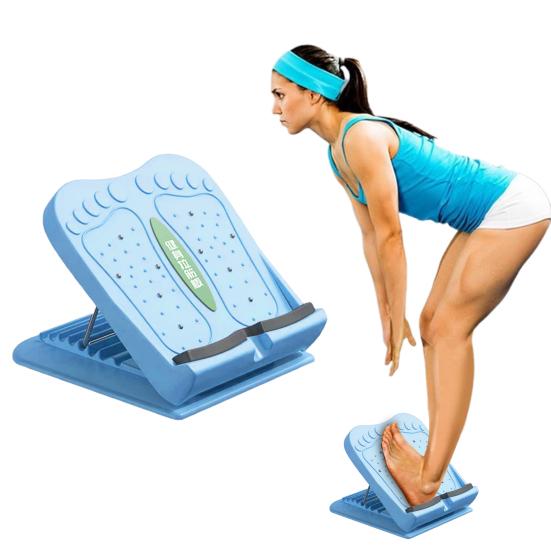Растяжка для икр Наклонная доска 10 уровней регулировки Массаж стоп Физиотерапия Наклонная доска Мужчины Женщины Тренировка подвижности голеностопа Тренировочный клин