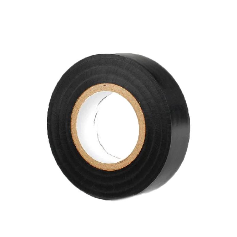 3 рулона черной ПВХ-изоляции, огнестойкая изоляционная клейкая лента, электроинструменты своими руками 18 мм x 5 м