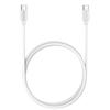 USB-C USB-C Cable White 1m for Samsung Galaxy Z FLIP 6 / Z FOLD 6 / Z FLIP 5 / Z FOLD 5 Phonillico®