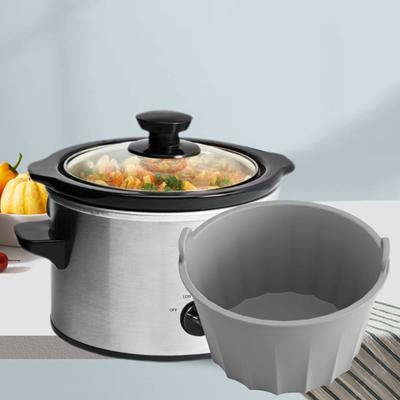 Удобная с ручкой для приготовления пищи, 4 цвета, универсальная маслостойкая подкладка для медленноварки, кухонные аксессуары, круглая подкладка для плиты